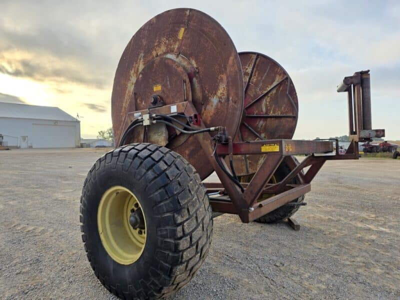 Hydro Hose Reel Holds 1 Mile of 6″ Hose