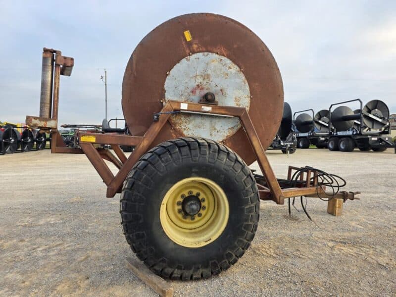 Hydro Hose Reel Holds 1 Mile of 6″ Hose