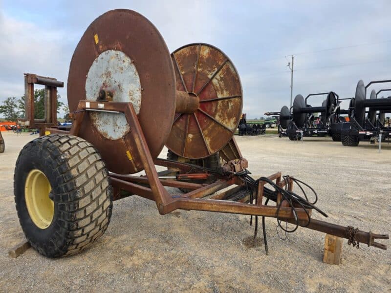 Hydro Hose Reel Holds 1 Mile of 6″ Hose