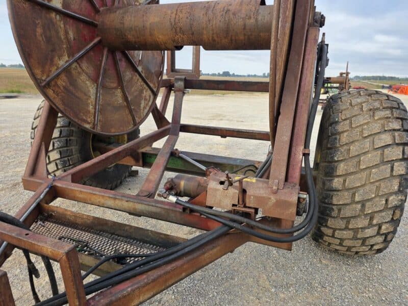 Hydro Hose Reel Holds 1 Mile of 6″ Hose