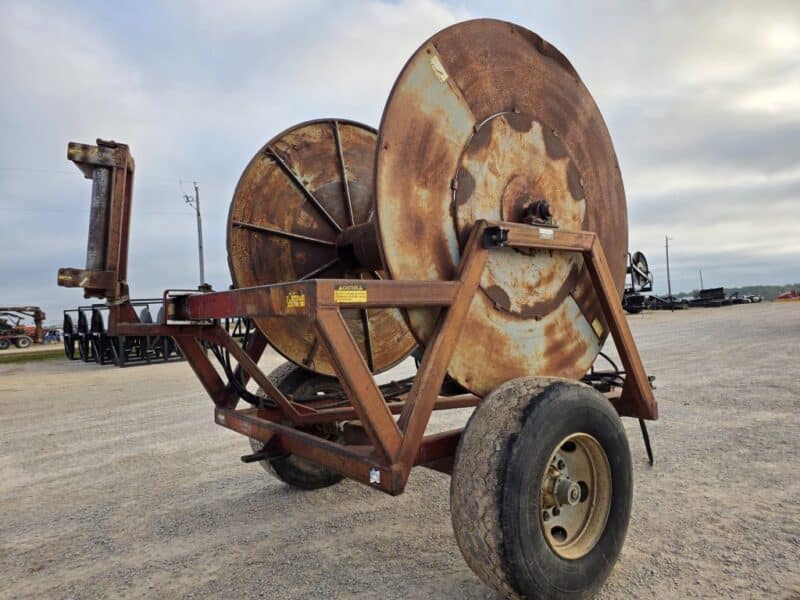 Hydro Hose Reel Holds 1 Mile of 6″ Hose