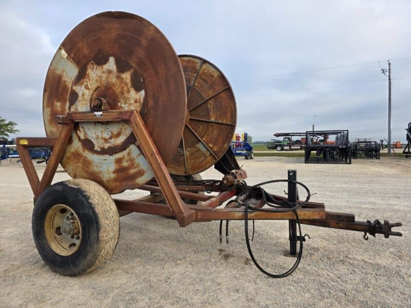 Hydro Hose Reel Holds 1 Mile of 6″ Hose