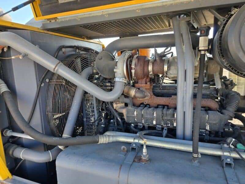 AC-102 750 CFM 2012 Atlas Copco 6.8L John Deere Engine Air Compressor