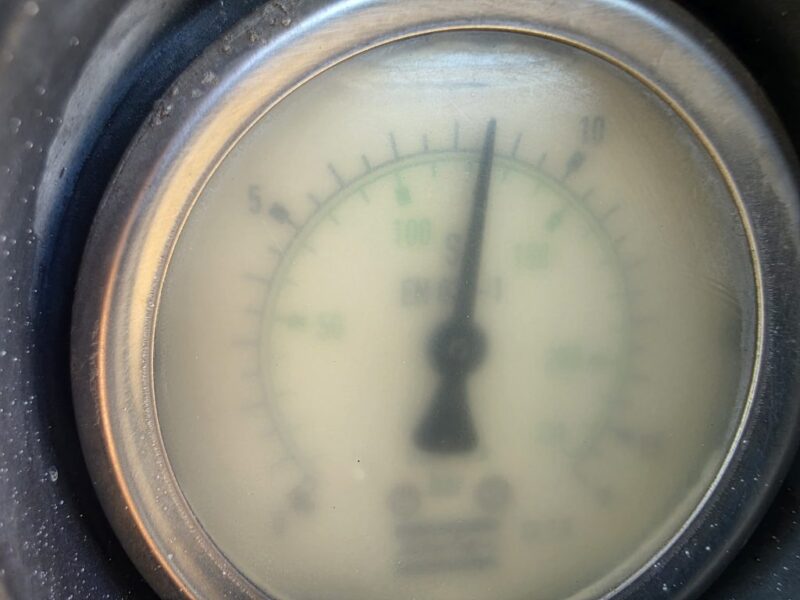 AC-102 750 CFM 2012 Atlas Copco 6.8L John Deere Engine Air Compressor
