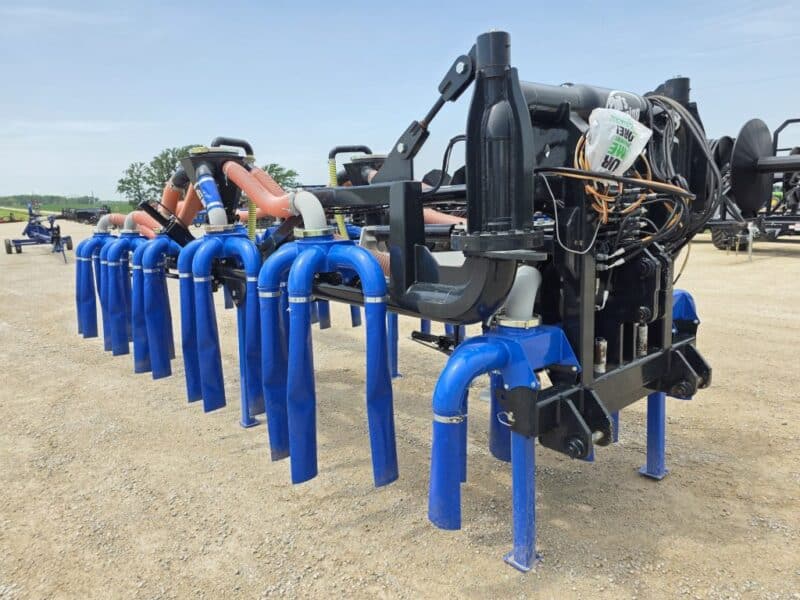 48′ Dribble Bar w. H.D. 6″ Stinger w. Mini Manifolds to 4″ Hoses
