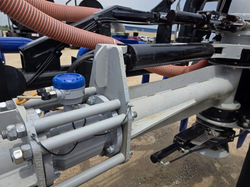 48′ Dribble Bar w. H.D. 6″ Stinger w. Mini Manifolds to 4″ Hoses