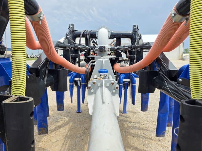 48′ Dribble Bar w. H.D. 6″ Stinger w. Mini Manifolds to 4″ Hoses