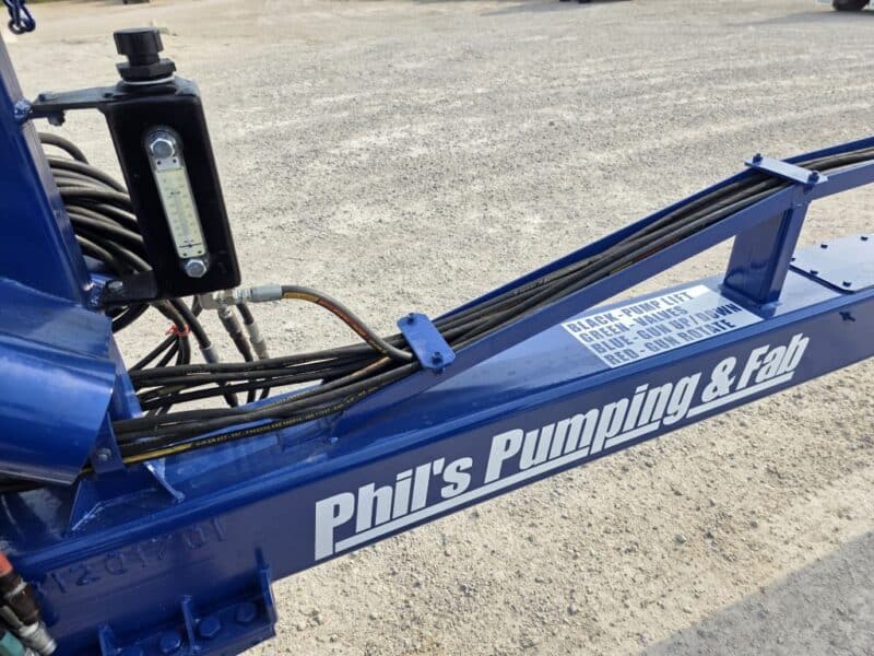 8″ Phil’s 53′ Turbo Blaster Lagoon Pump