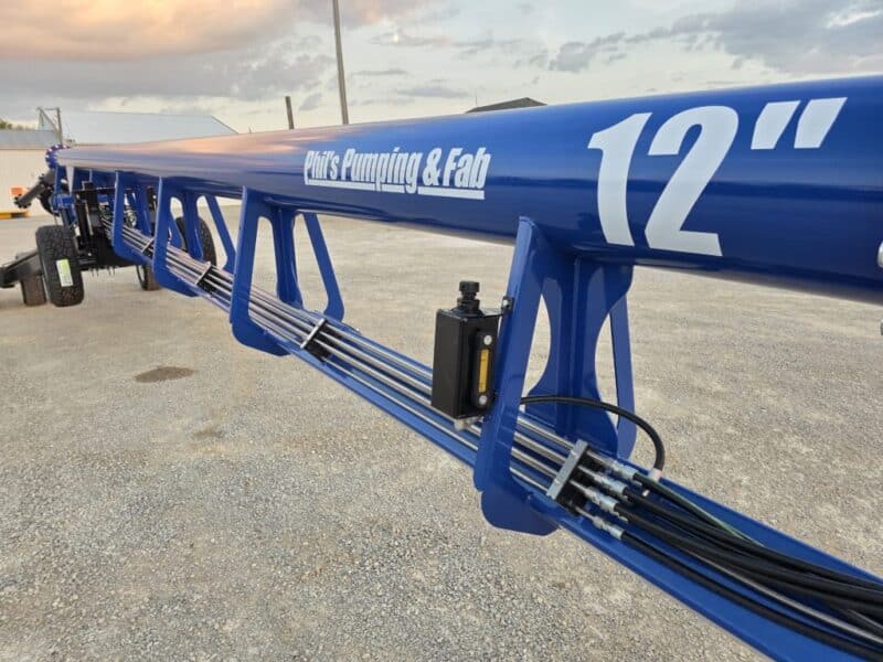 New 12″ Phil’s Pumping 52′ Load Only Lagoon Pump w. 16′ Wall Walker Option
