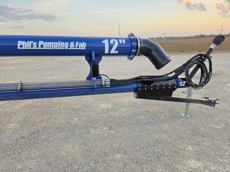 New 12″ Phil’s Pumping 52′ Load Only Lagoon Pump w. 16′ Wall Walker Option