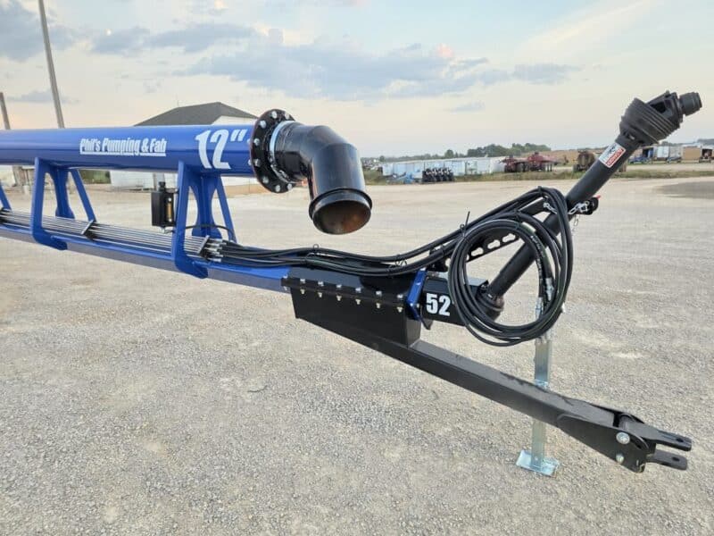New 12″ Phil’s Pumping 52′ Load Only Lagoon Pump w. 16′ Wall Walker Option