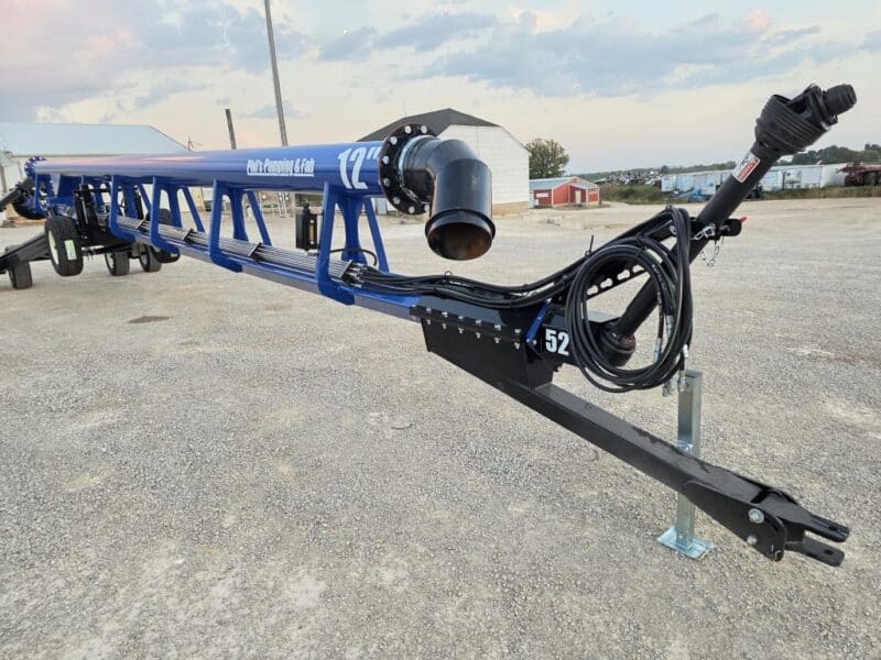 New 12″ Phil’s Pumping 52′ Load Only Lagoon Pump w. 16′ Wall Walker Option