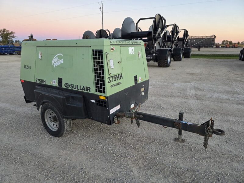 AC-103 375 CFM 2019 Sullair 4.5L John Deere Engine Air Compressor