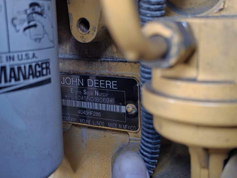 AC-103 375 CFM 2019 Sullair 4.5L John Deere Engine Air Compressor