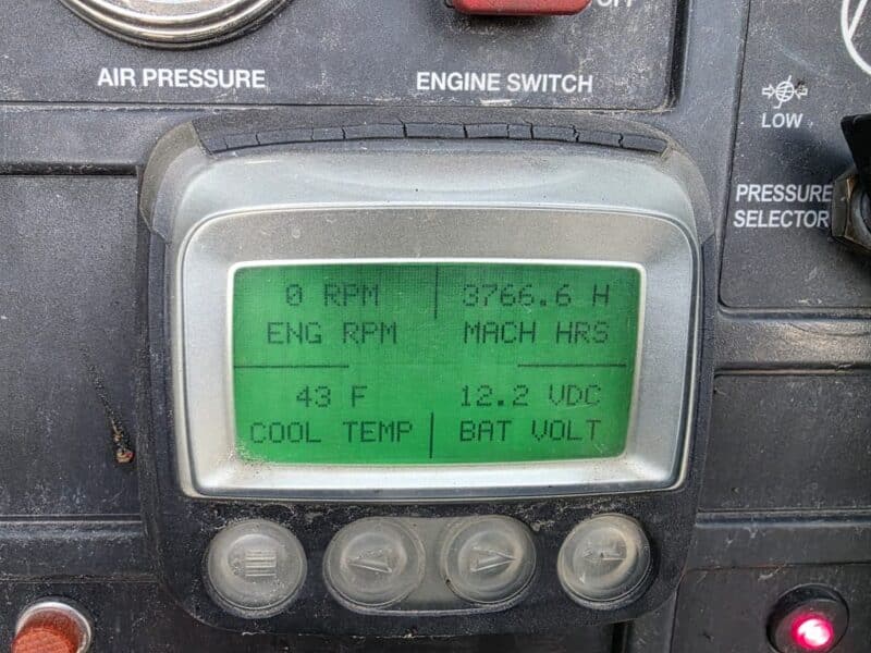 AC-103 375 CFM 2019 Sullair 4.5L John Deere Engine Air Compressor