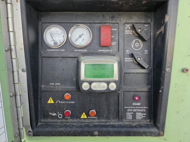 AC-103 375 CFM 2019 Sullair 4.5L John Deere Engine Air Compressor
