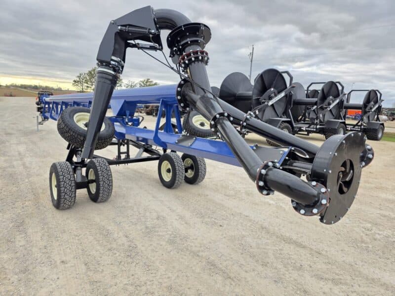 New 52ft Phil’s 12″ Turbo Blaster Lagoon Pump w/ 10″ Agitation Gun & Outrigger Wheels