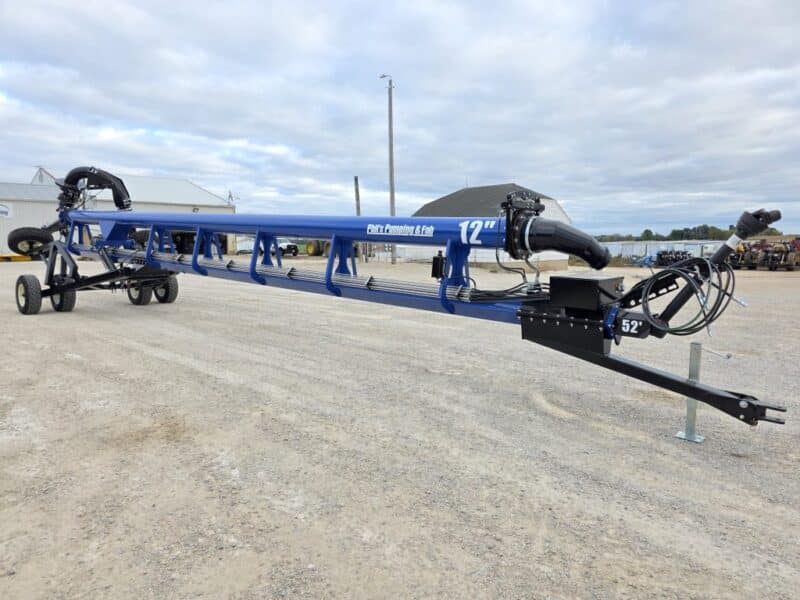 New 52ft Phil’s 12″ Turbo Blaster Lagoon Pump w/ 10″ Agitation Gun & Outrigger Wheels