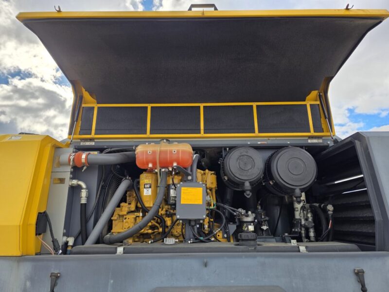 AC-104 400 CFM 2013 Atlas Copco 4.4L CAT Engine Air Compressor
