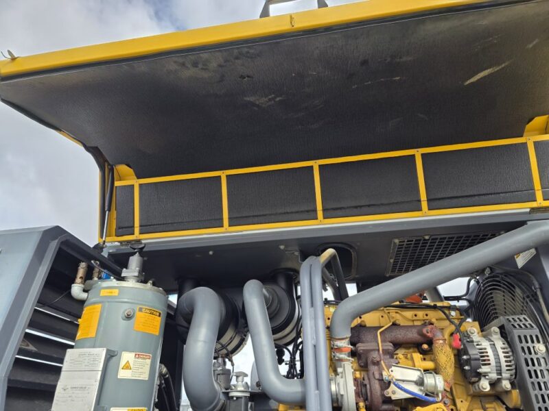 AC-104 400 CFM 2013 Atlas Copco 4.4L CAT Engine Air Compressor