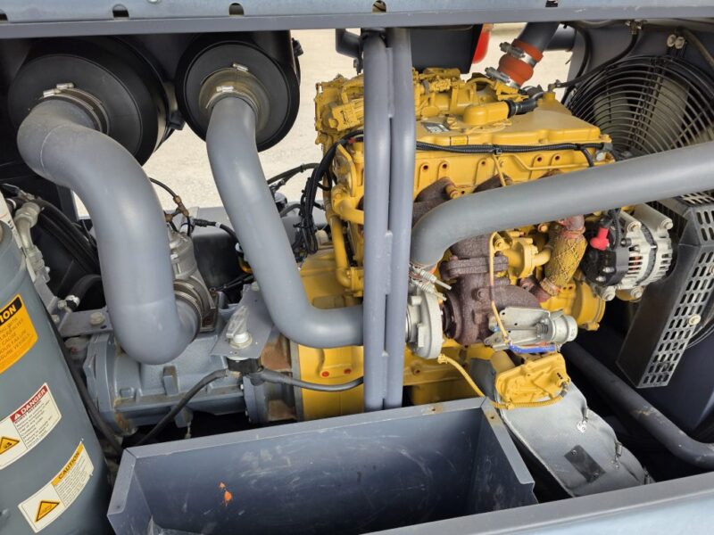 AC-104 400 CFM 2013 Atlas Copco 4.4L CAT Engine Air Compressor