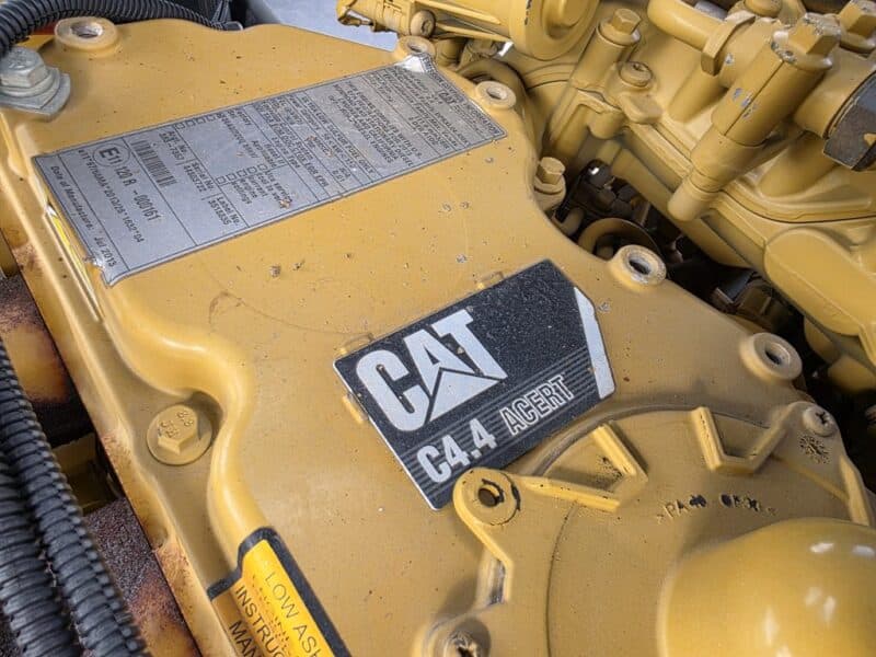 AC-104 400 CFM 2013 Atlas Copco 4.4L CAT Engine Air Compressor