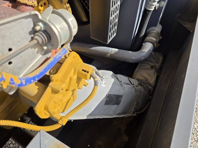 AC-104 400 CFM 2013 Atlas Copco 4.4L CAT Engine Air Compressor