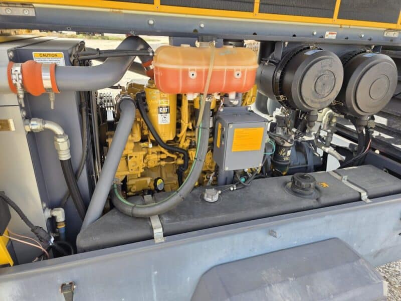 AC-104 400 CFM 2013 Atlas Copco 4.4L CAT Engine Air Compressor