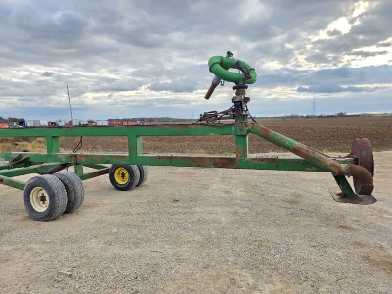 52′ Lagoon Pump with Dual 6″ Outlet Housing. 8″ Discharge Pipe