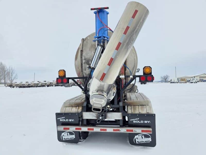 U-4839 2001 Brenner 7200 Gallon Stainless Steel Semi Tanker