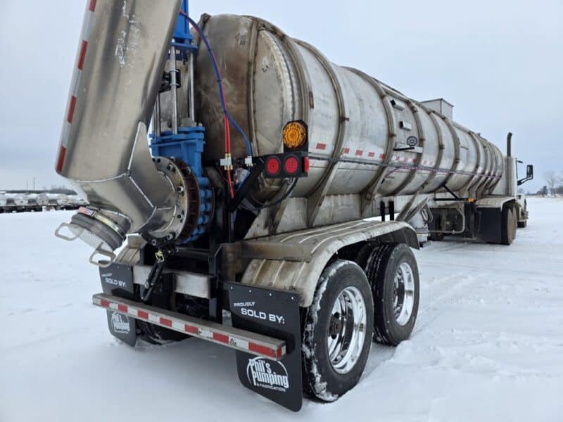 U-4839 2001 Brenner 7200 Gallon Stainless Steel Semi Tanker