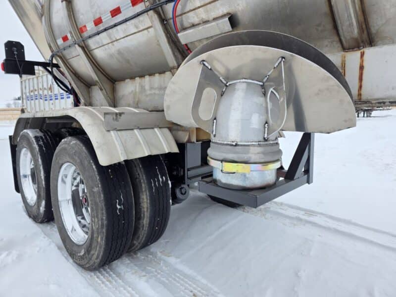 U-4839 2001 Brenner 7200 Gallon Stainless Steel Semi Tanker