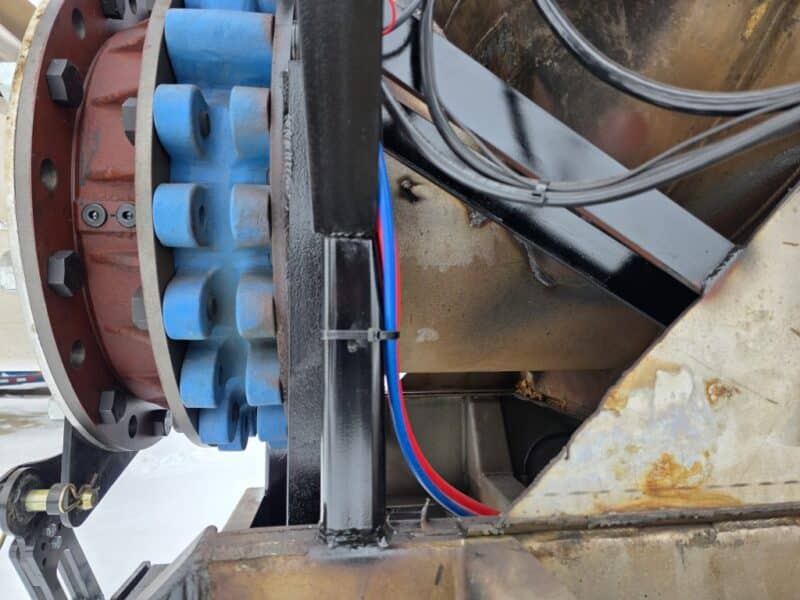 U-4839 2001 Brenner 7200 Gallon Stainless Steel Semi Tanker