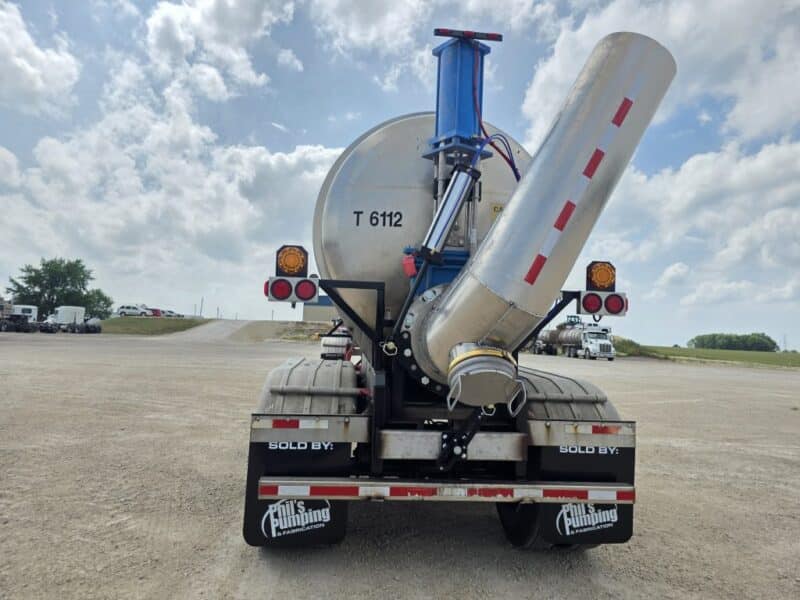 20″ Swivel Tube U-4840 1995 Bar-Bel 7500 Gallon Stainless Steel Semi Tanker