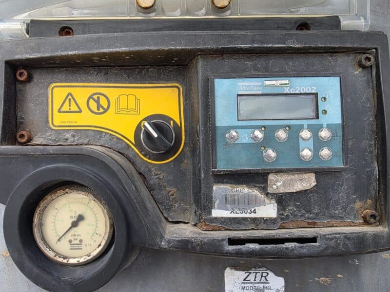AC-105 750 CFM 2014 Atlas Copco C7.1L CAT Engine Air Compressor