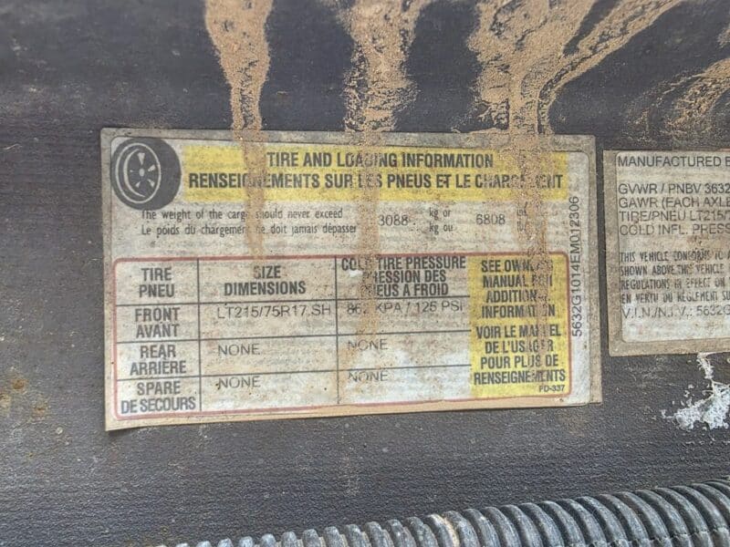 AC-105 750 CFM 2014 Atlas Copco C7.1L CAT Engine Air Compressor