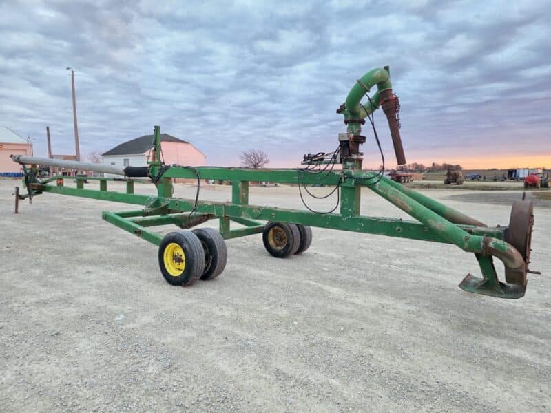 45′ Lagoon Pump with Dual 6″ Outlet Housing. 8″ Discharge Pipe