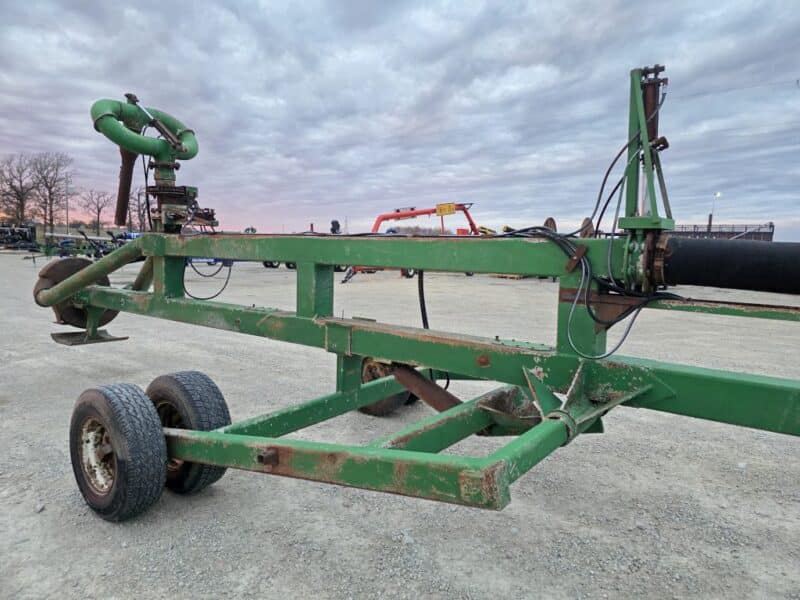 45′ Lagoon Pump with Dual 6″ Outlet Housing. 8″ Discharge Pipe