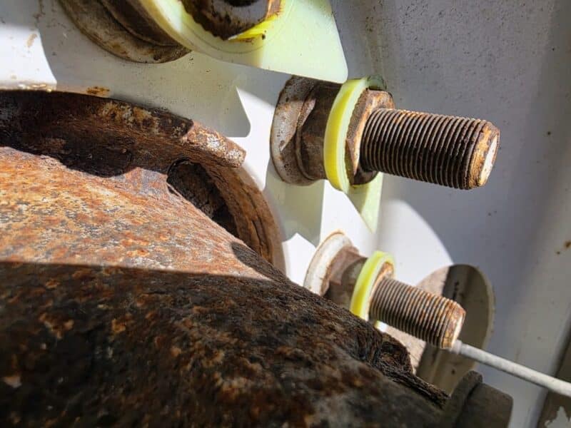 U-4847 1990 Heil 7000 Gallon Stainless Steel Semi Tanker