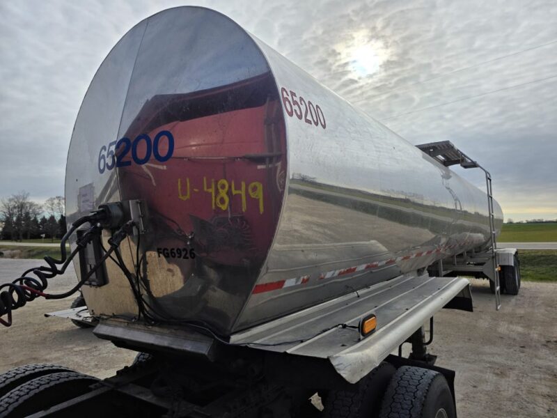 U-4849 1991 STE 6500 Gallon Stainless Steel Semi Tanker