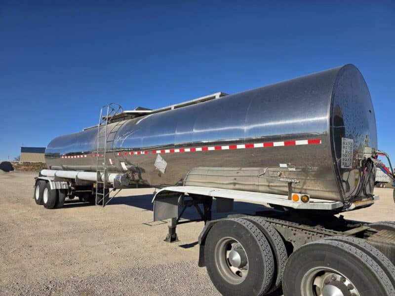 U-4848 1989 Bar-Bel 7000 Gallon Stainless Steel Semi Tanker