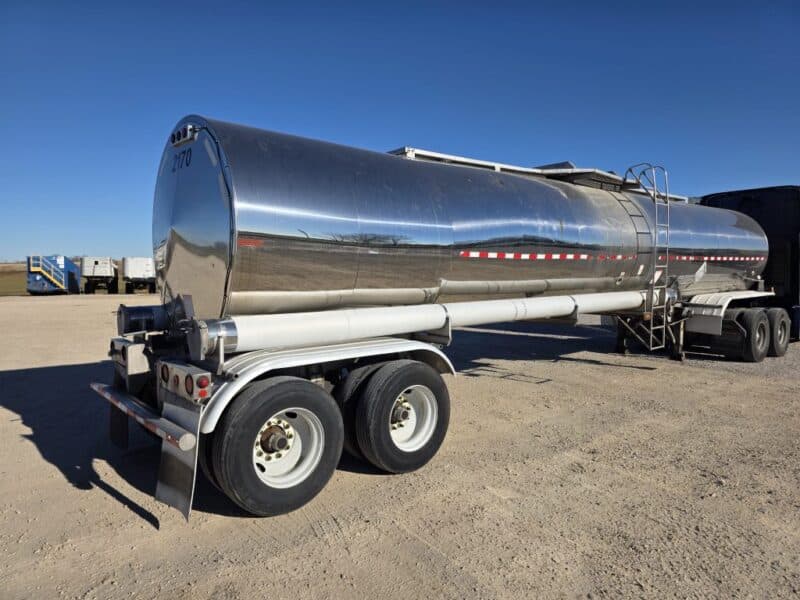 U-4848 1989 Bar-Bel 7000 Gallon Stainless Steel Semi Tanker
