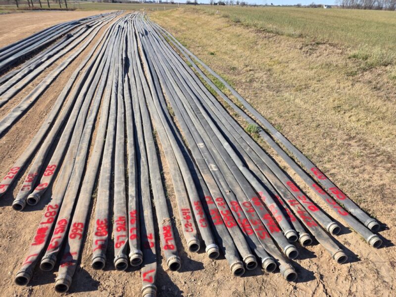 Used 6″ Rubber Nitrile Layflat Hose