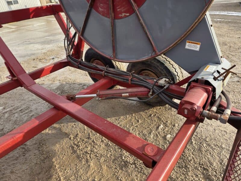 Tandem Axle Hydro Hose Cart with Indexer Holds 1 mile of 6″