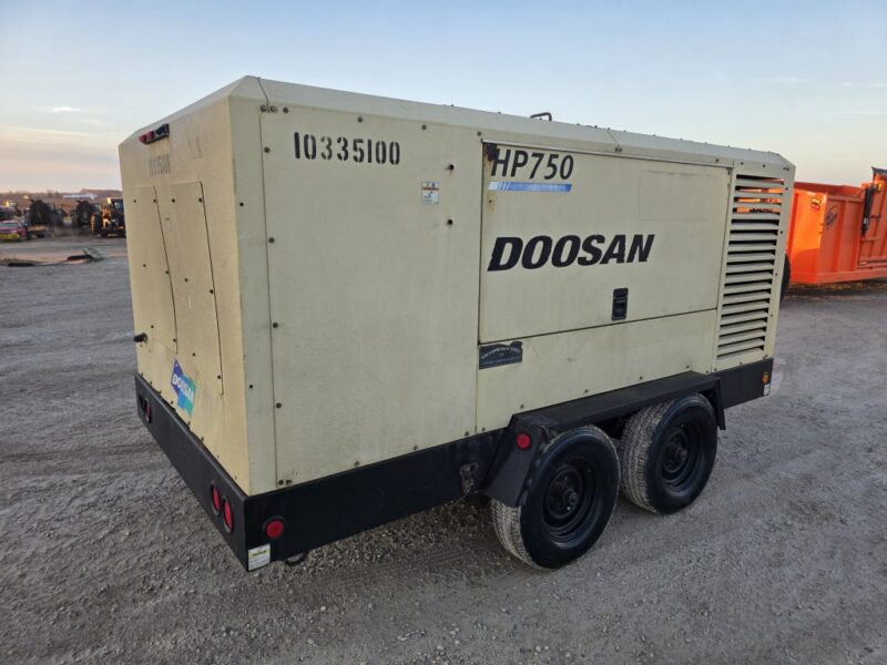 AC-106 750 CFM 2014 Doosan Cummins Engine Air Compressor