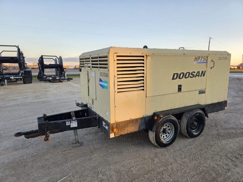 AC-106 750 CFM 2014 Doosan Cummins Engine Air Compressor