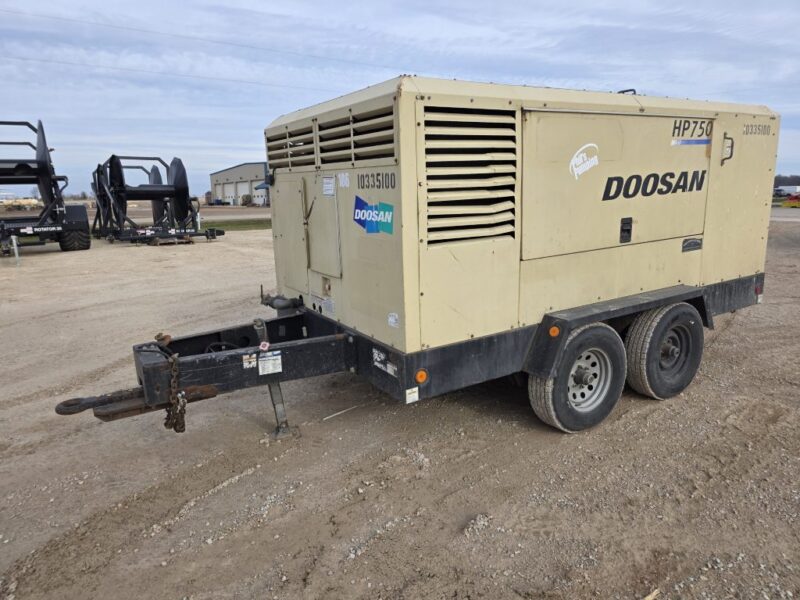 AC-106 750 CFM 2014 Doosan Cummins Engine Air Compressor