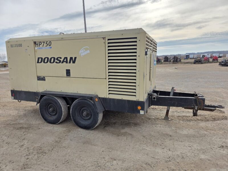 AC-106 750 CFM 2014 Doosan Cummins Engine Air Compressor