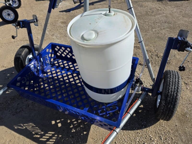 12″x 14″ Phil’s Load Stand w.Basket, Foam Injection, Wheel Jacks & Lights.