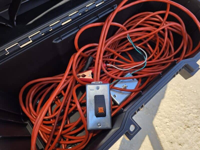 12″x 14″ Phil’s Load Stand w.Basket, Foam Injection, Wheel Jacks & Lights.